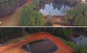 Pond Building, Land Clearing, Tree Removal in Central Florida